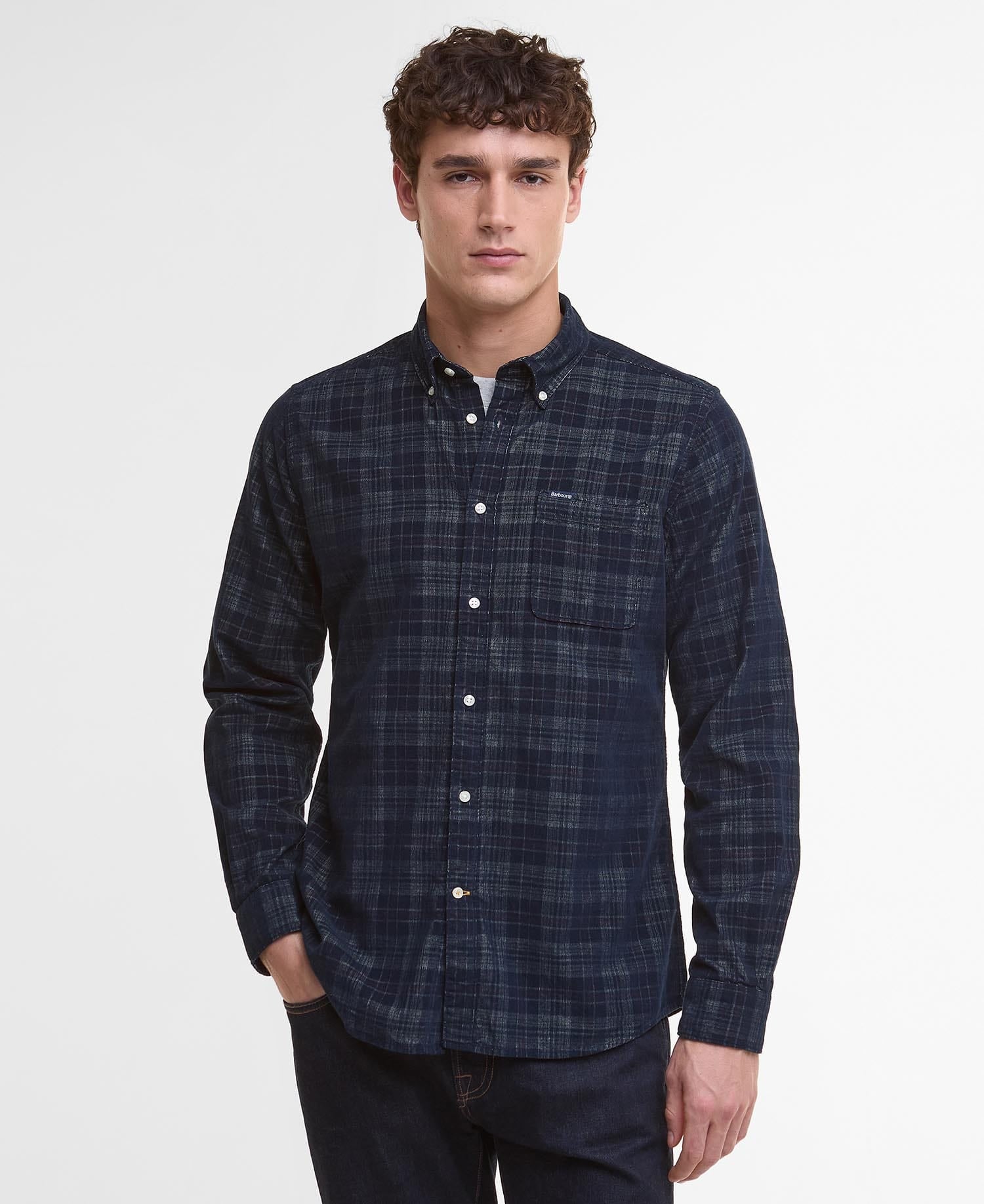 Barbour Sport Shirts DARK NAVY / S Southfield Tailored Long-Sleeved Shirt