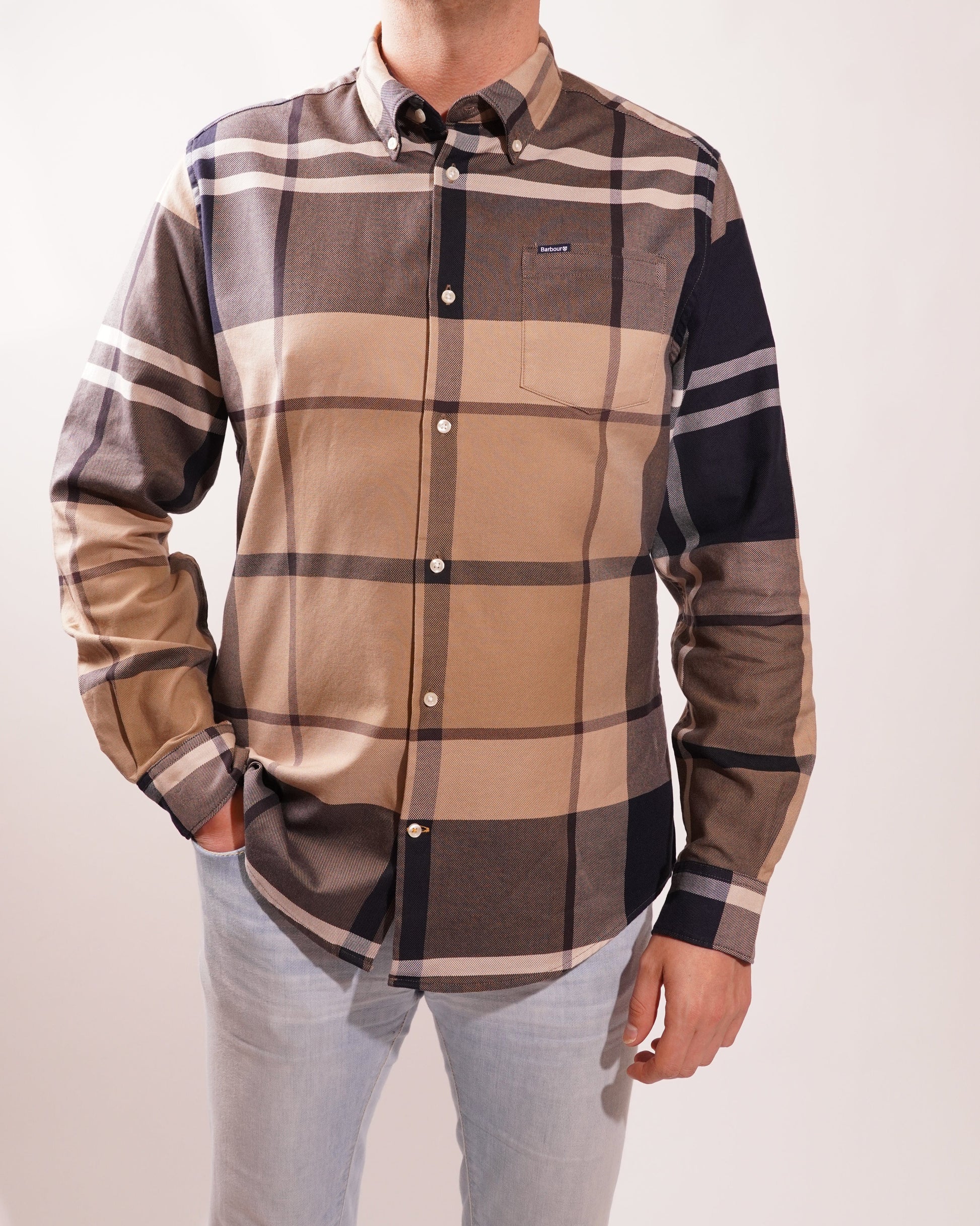 Barbour Sport Shirts Dunoon Tailored Long-Sleeved Shirt