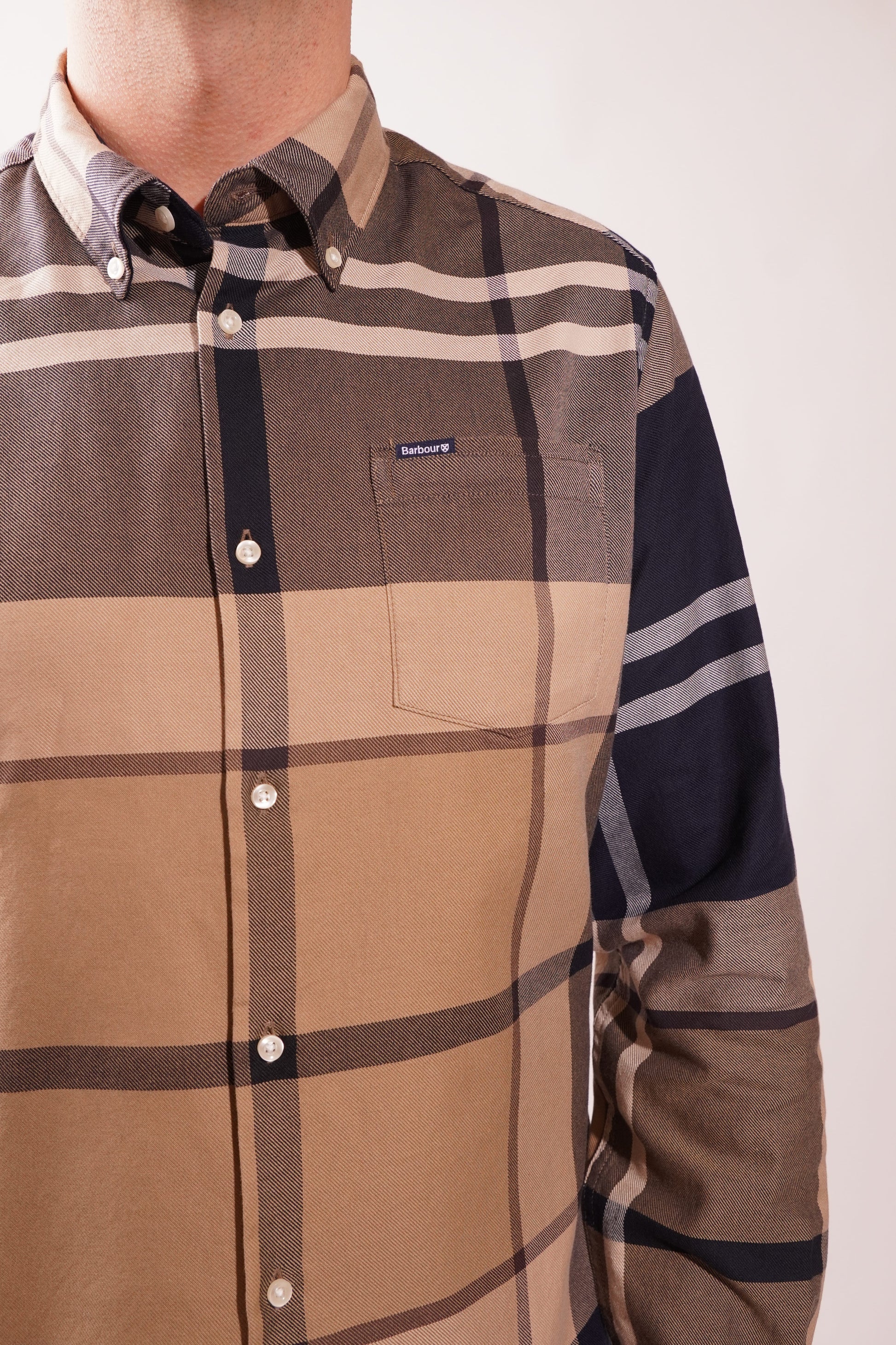 Barbour Sport Shirts Dunoon Tailored Long-Sleeved Shirt