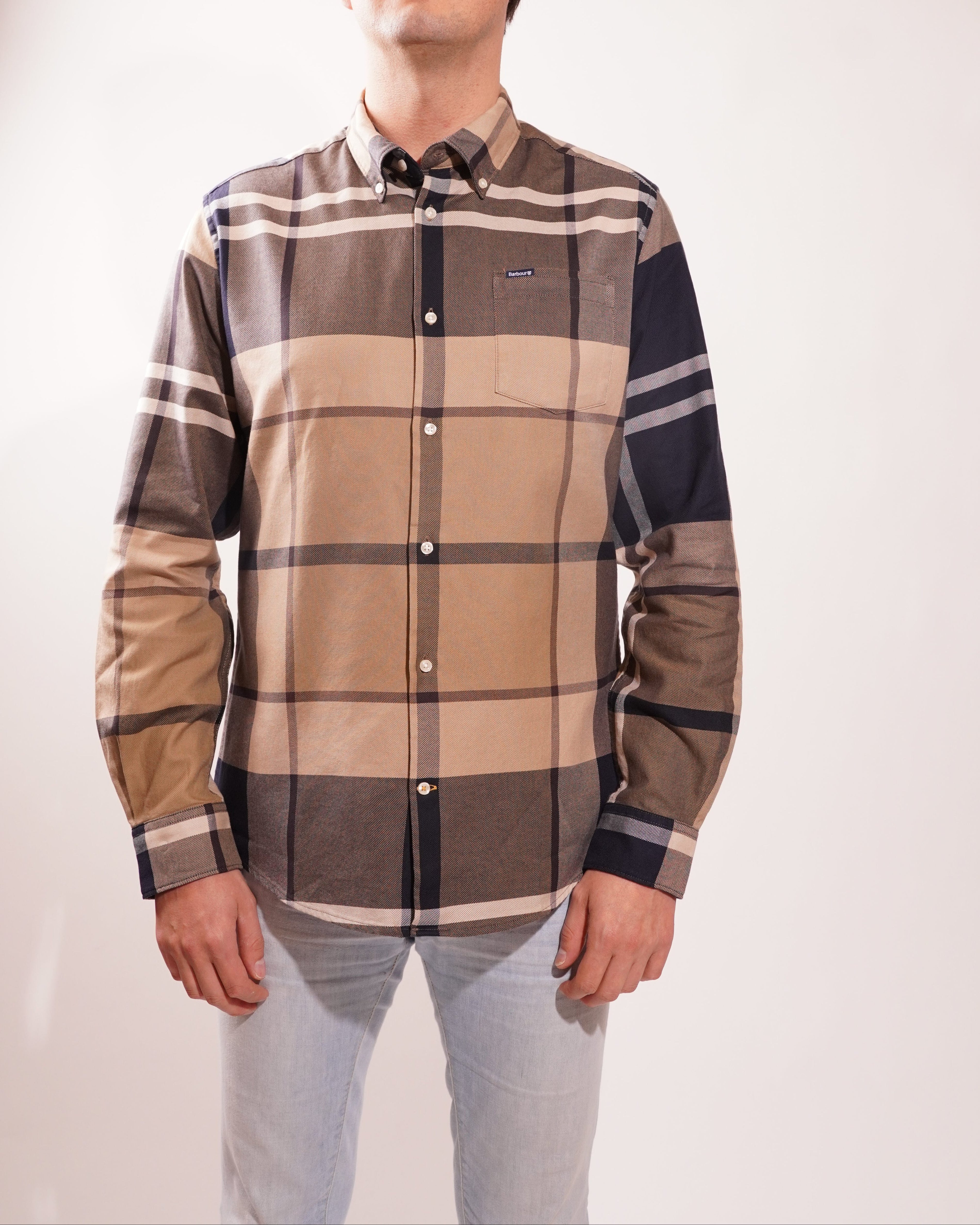 Barbour Sport Shirts Dunoon Tailored Long-Sleeved Shirt