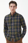 Barbour Sport Shirts Edgar Tailored Sport Shirt- Olive