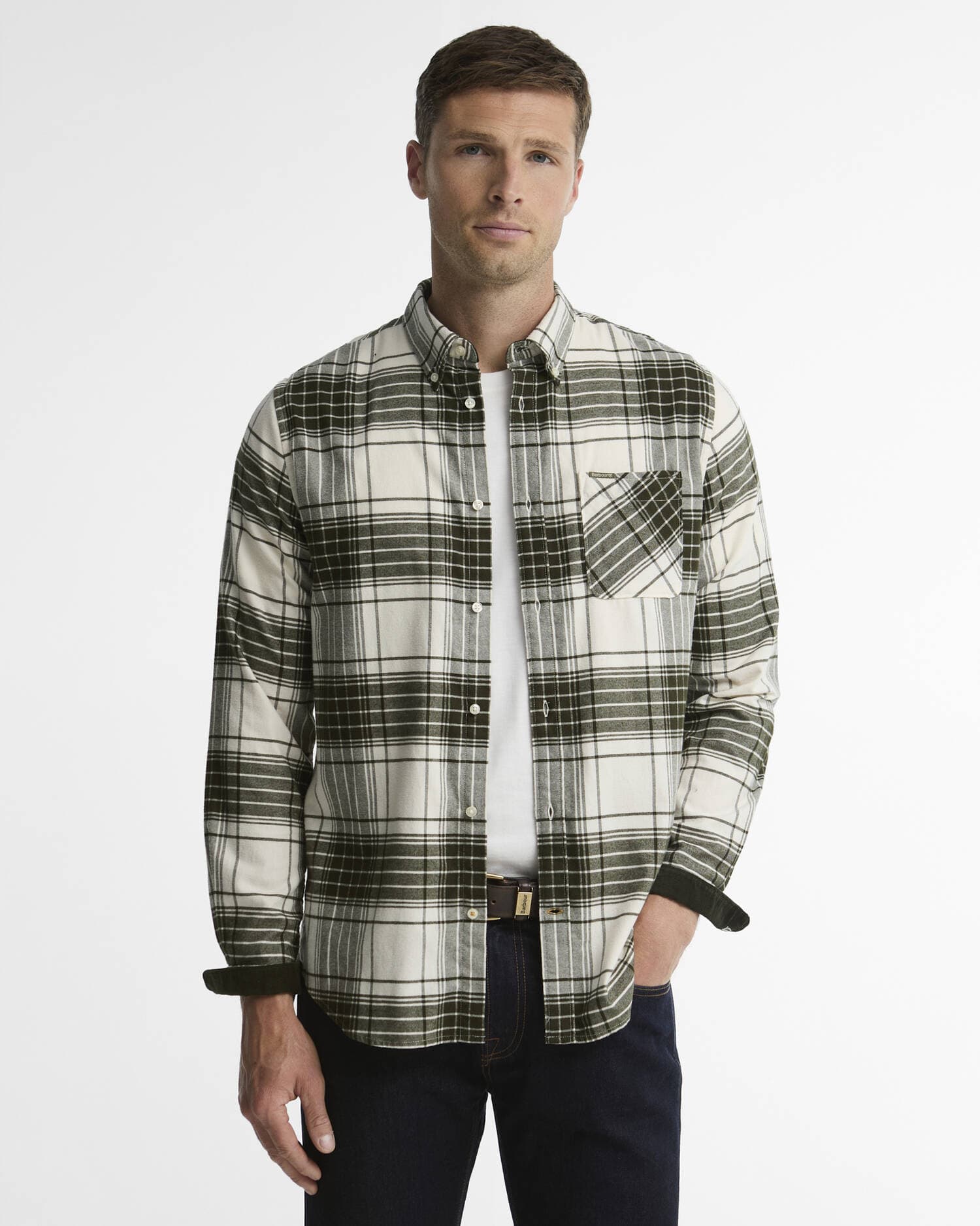 Barbour Sport Shirts Embergate Tailored Long-Sleeved Shirt
