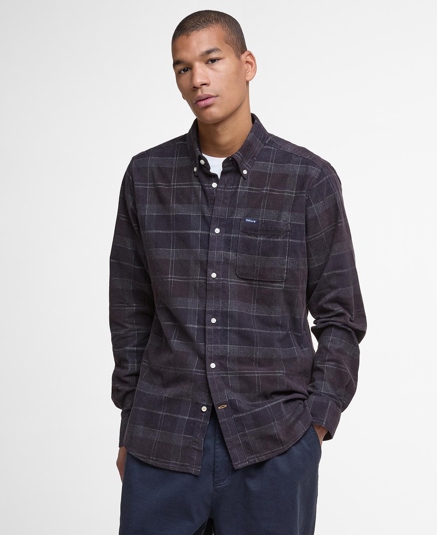 Barbour Sport Shirts MIDNIGHT OAK TARTAN / S Blair Tailored Long-Sleeved Shirt