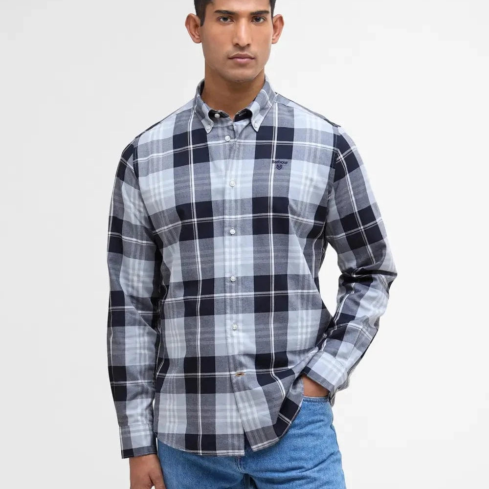 Barbour Sport Shirts mineral blue / S Edgar Tailored Long-Sleeved Shirt