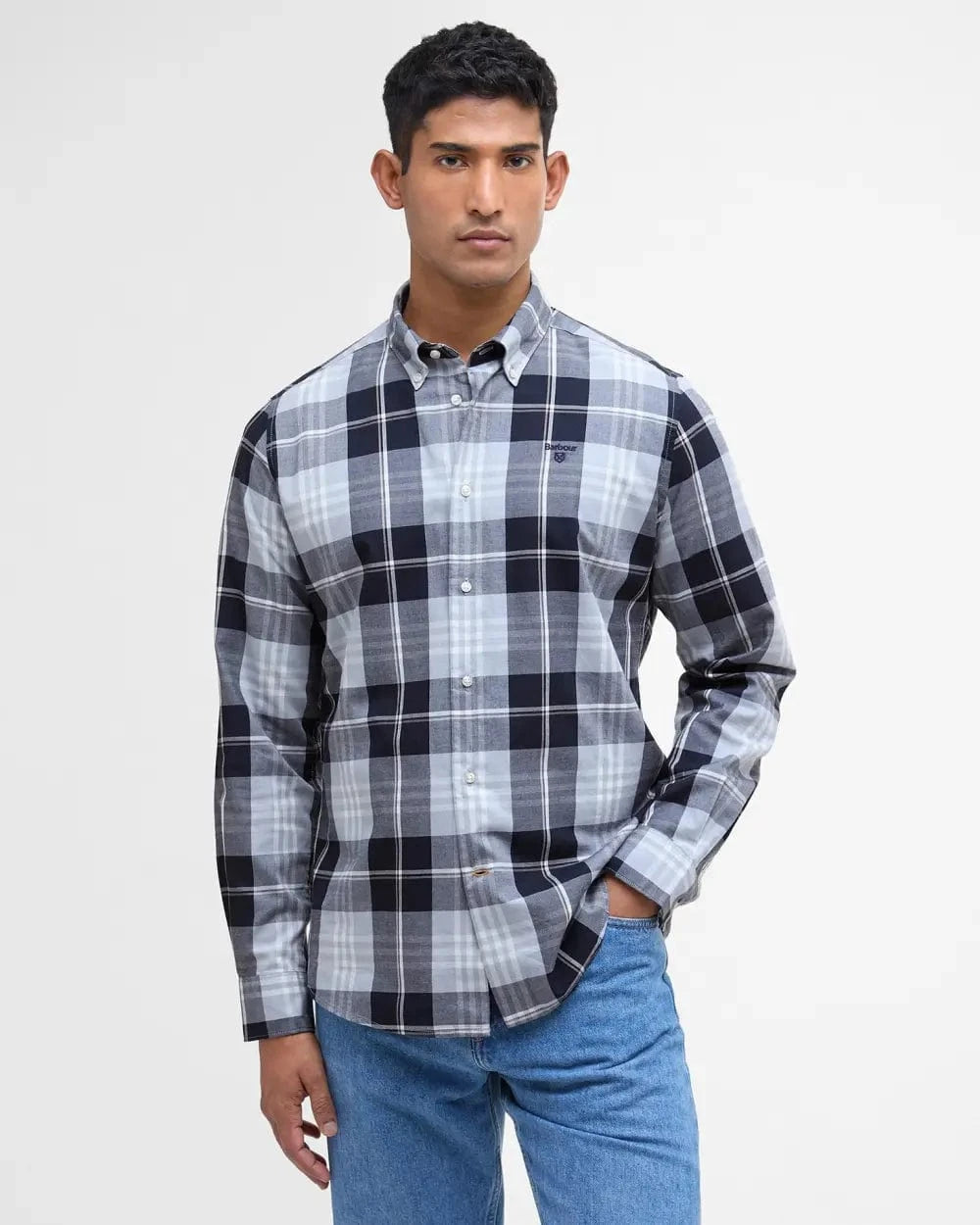 Barbour Sport Shirts mineral blue / S Edgar Tailored Long-Sleeved Shirt
