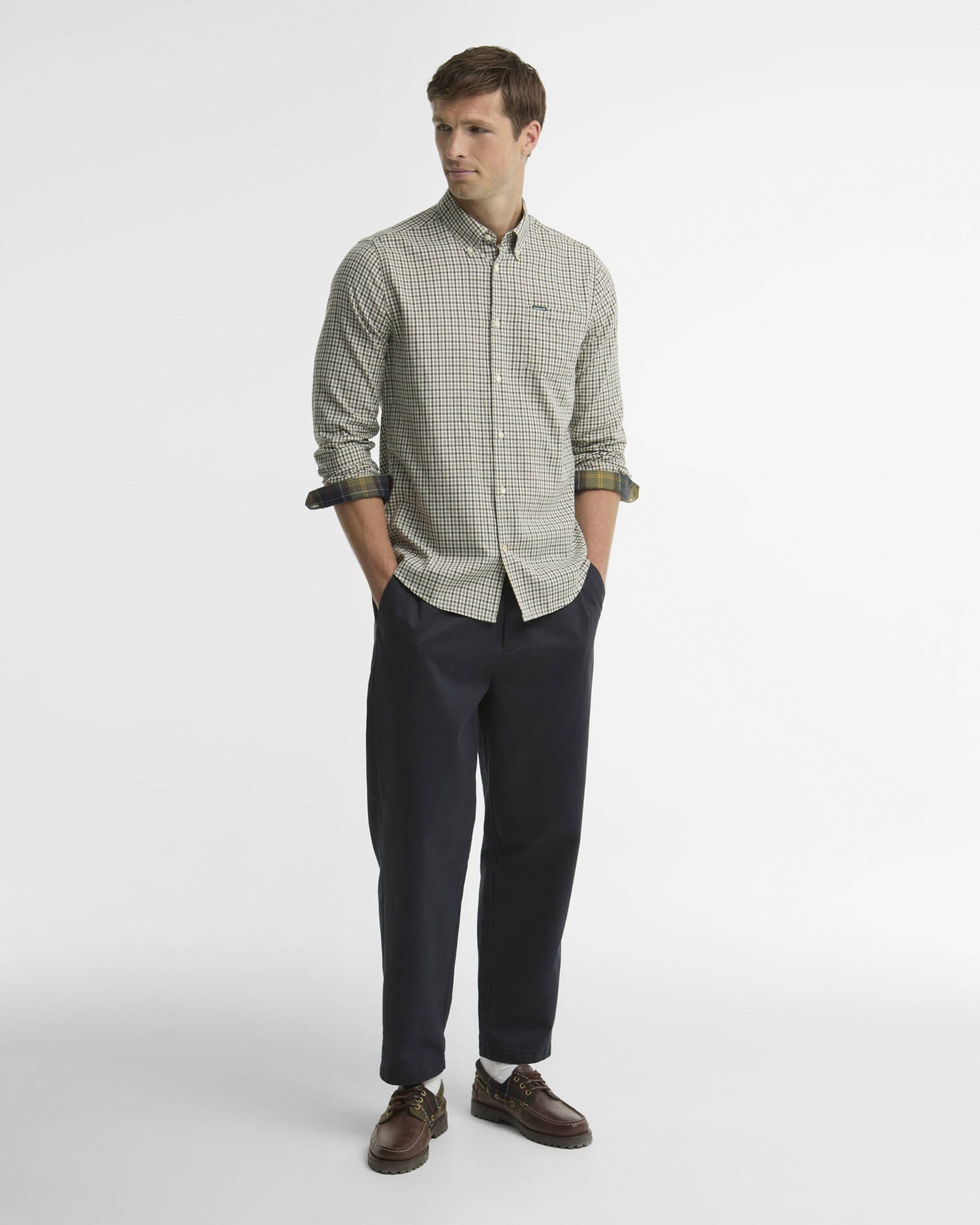 Barbour Sport Shirts Padshaw Tailored Long-Sleeved Shirt