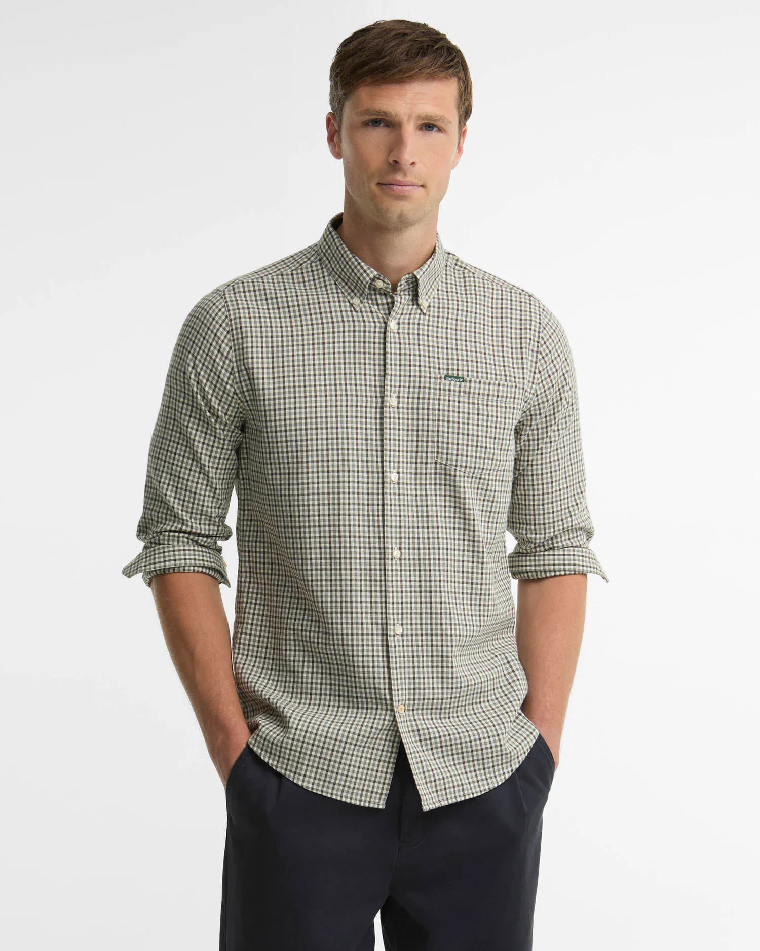 Barbour Sport Shirts Padshaw Tailored Long-Sleeved Shirt