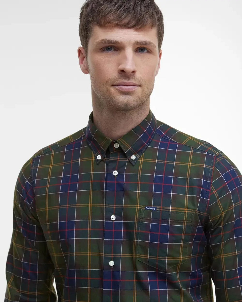 Barbour Sport Shirts Wetheram Tailored Long-Sleeved Shirt