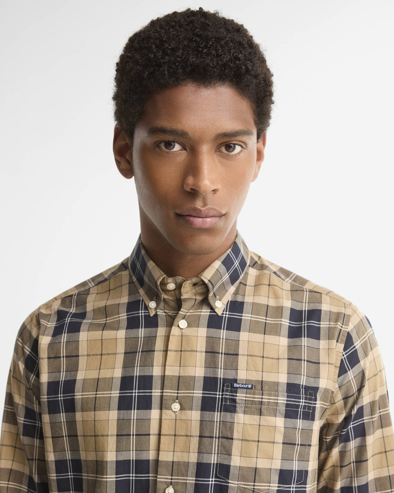 Barbour Sport Shirts Wetheram Tailored Long-Sleeved Shirt