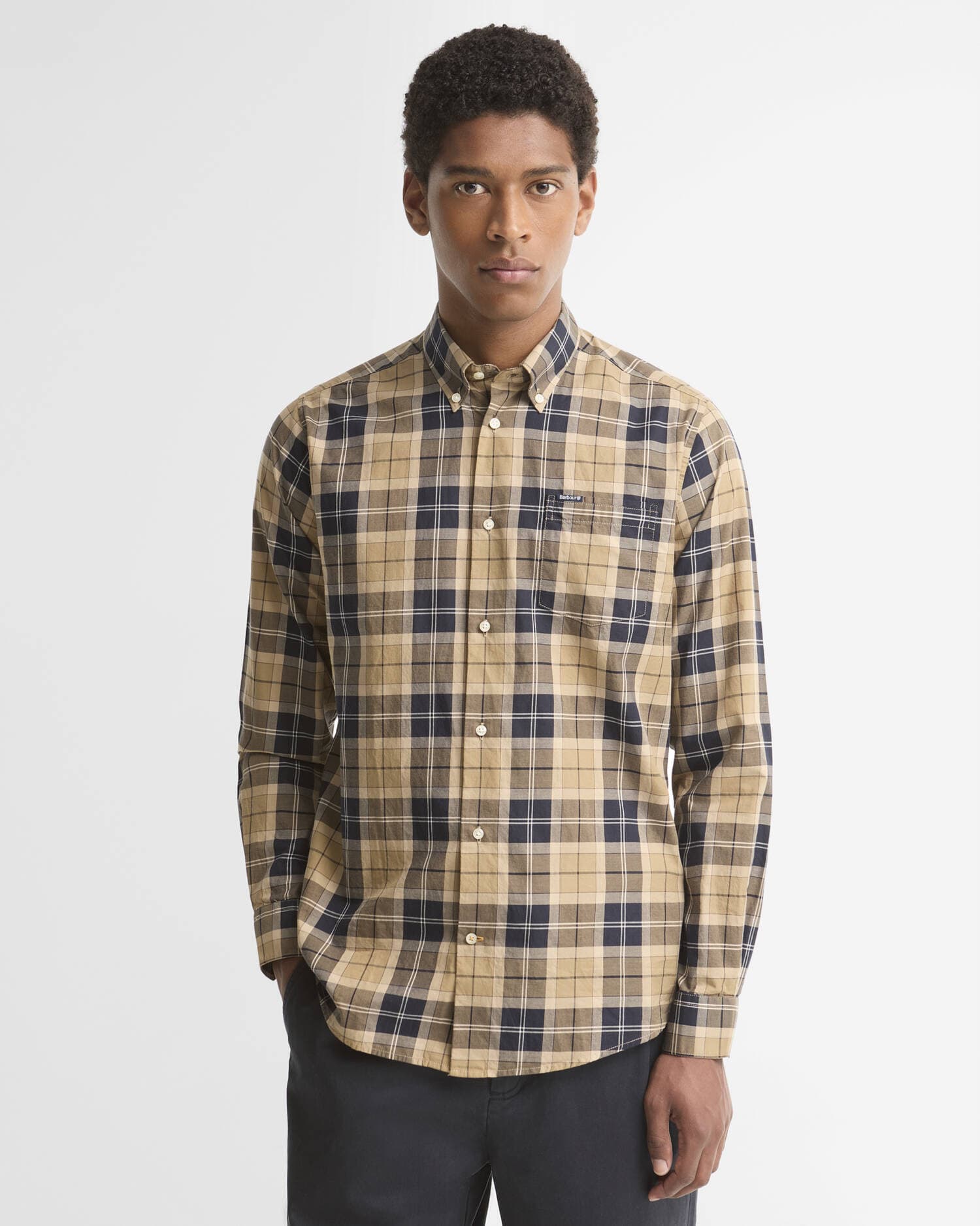 Barbour Sport Shirts Wetheram Tailored Long-Sleeved Shirt