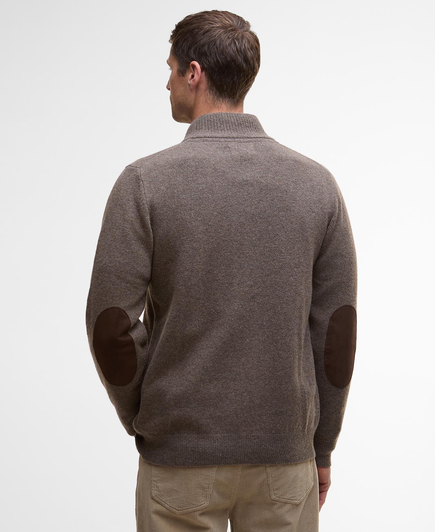 Barbour Sweaters Essential Elbow-Patch Cardigan