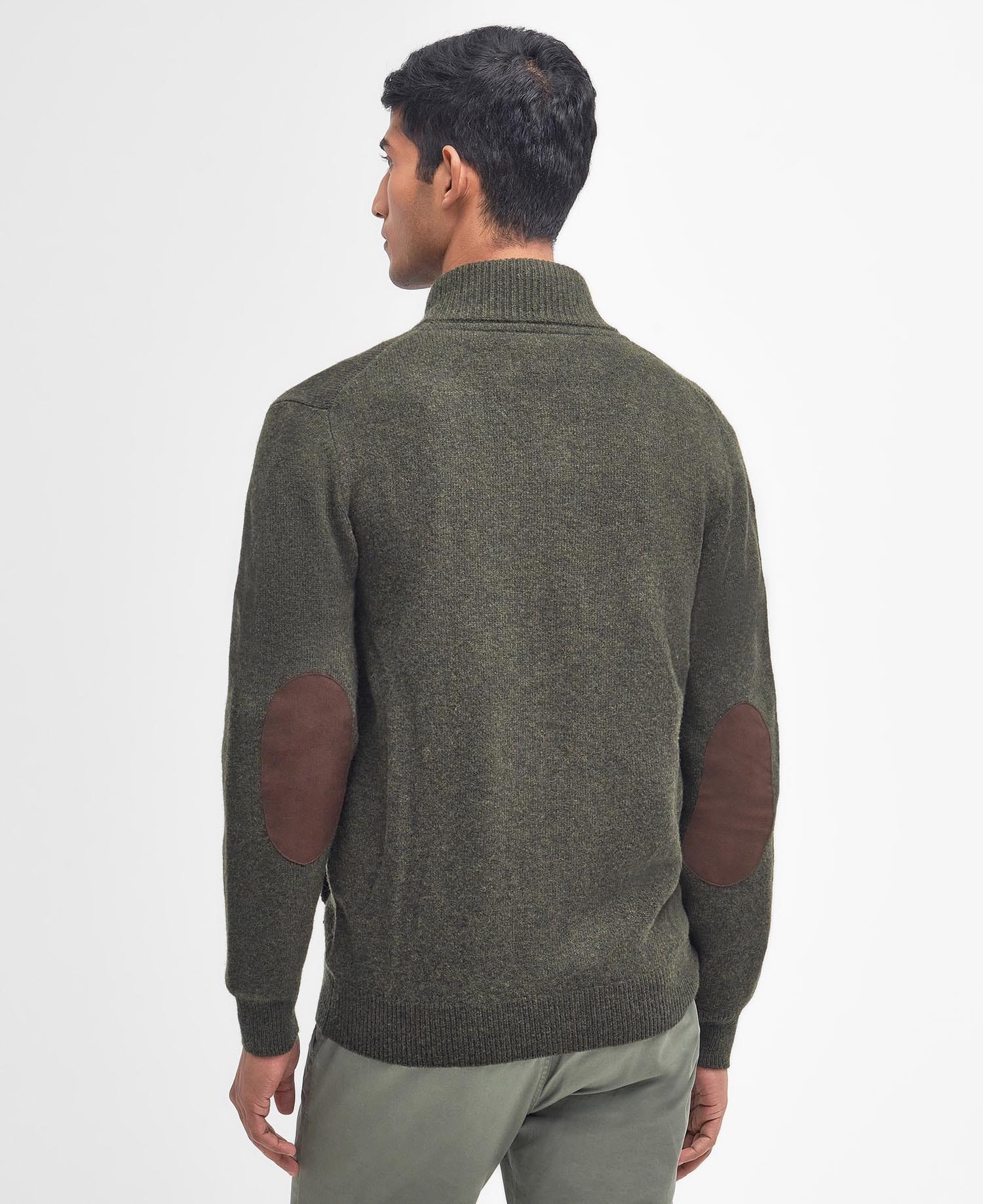 Barbour Sweaters Essential Elbow-Patch Cardigan