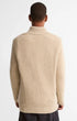 Barbour Sweaters Essentials Fleck Wool Shawl Neck Jumper
