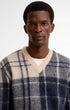 Barbour Sweaters Hunham Tartan V-Neck Jumper