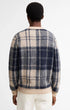 Barbour Sweaters Hunham Tartan V-Neck Jumper