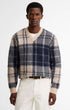 Barbour Sweaters Hunham Tartan V-Neck Jumper