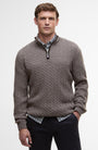 Barbour Sweaters MILITARY MARL / S Ramsden Half-Zip Jumper