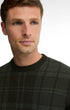 Barbour Sweaters Mineral Tartan Crew Neck Jumper