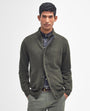 Barbour Sweaters SEAWEED / S Essential Elbow-Patch Cardigan