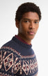 Barbour Sweaters Tisbury Fair Isle Crew Neck Jumper