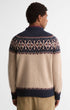 Barbour Sweaters Tisbury Fair Isle Crew Neck Jumper