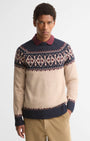 Barbour Sweaters Tisbury Fair Isle Crew Neck Jumper