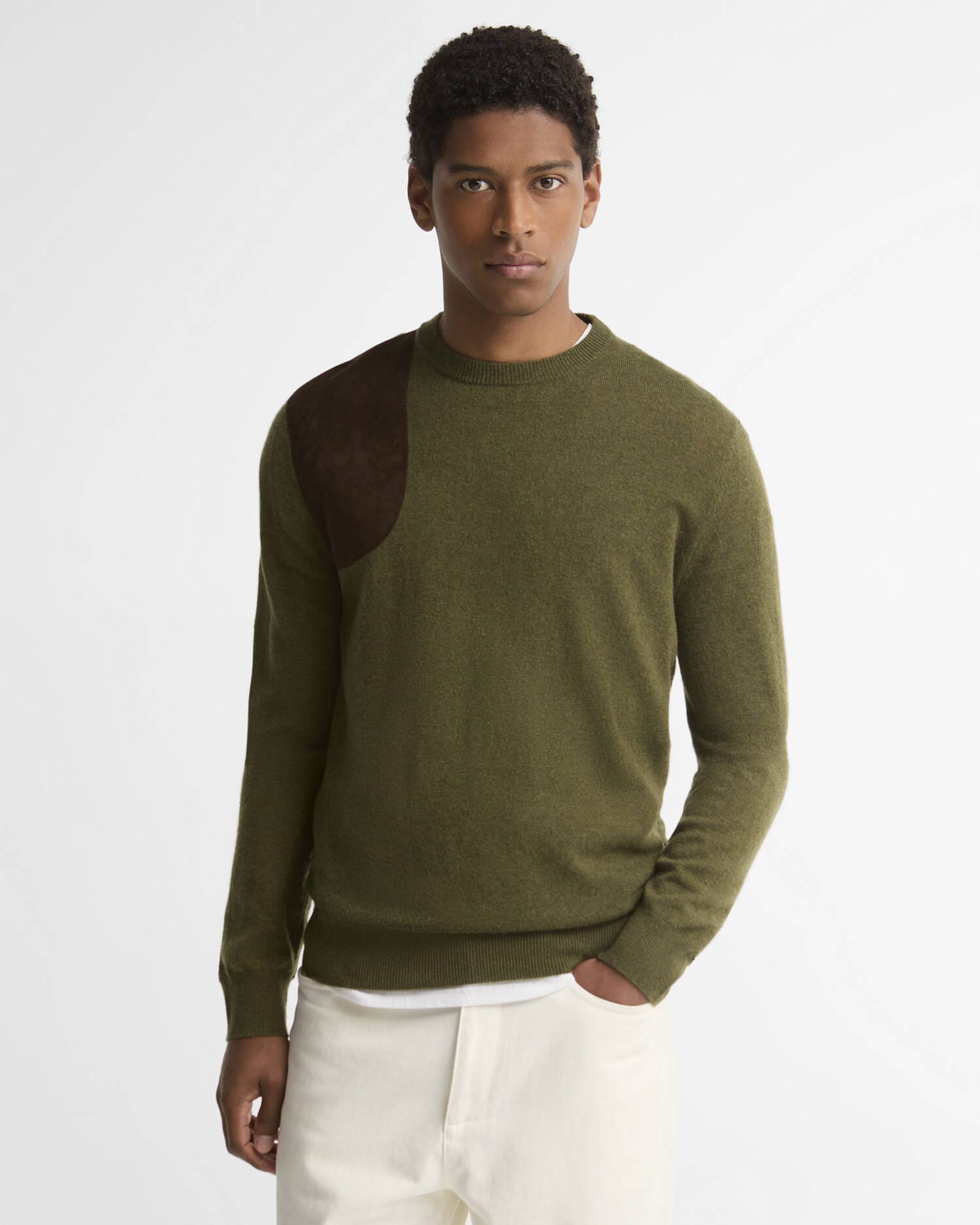 Barbour Sweaters Whitworth Wool-Cashmere Crew Neck Sweater