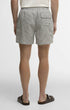 Barbour Swimwear Gingham Seersucker Swim Short in Olive
