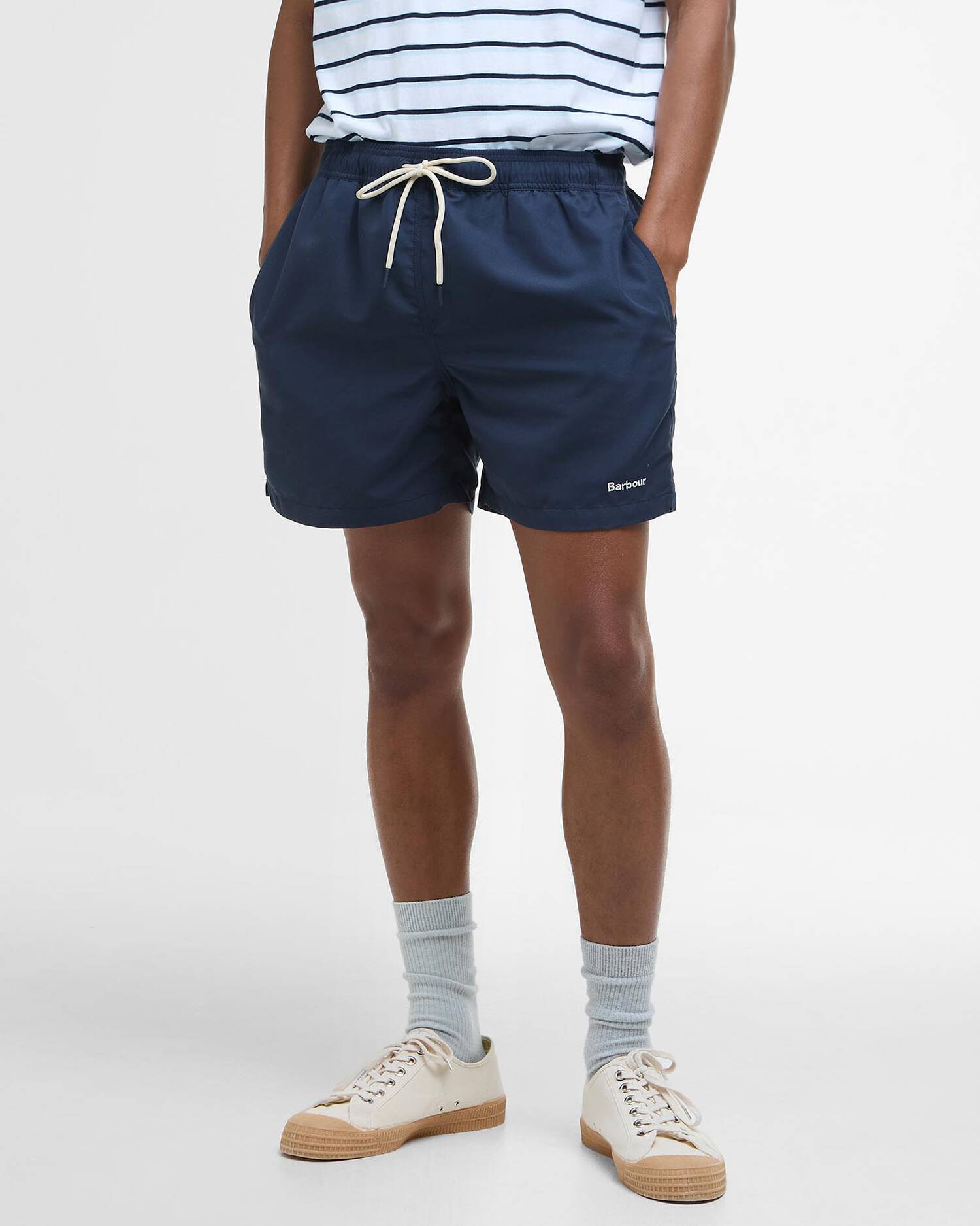 Barbour Swimwear Staple Logo 7" Swim Shorts