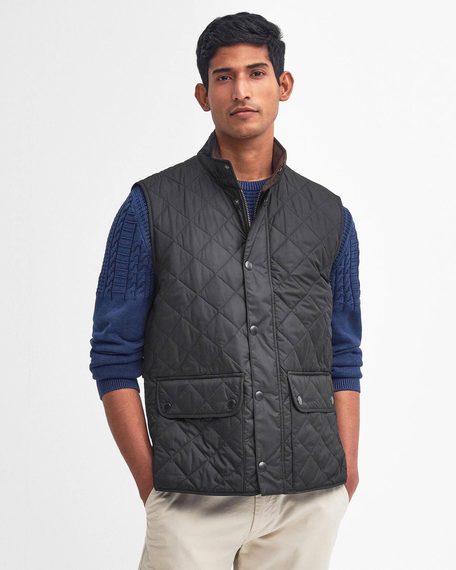 Barbour Vest New Lowerdale Gilet in Black