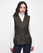 Barbour Vest OLIVE / US10 Betty Interactive Liner