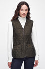 Barbour Vest OLIVE / US10 Betty Interactive Liner