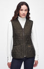 Barbour Vest OLIVE / US10 Betty Interactive Liner