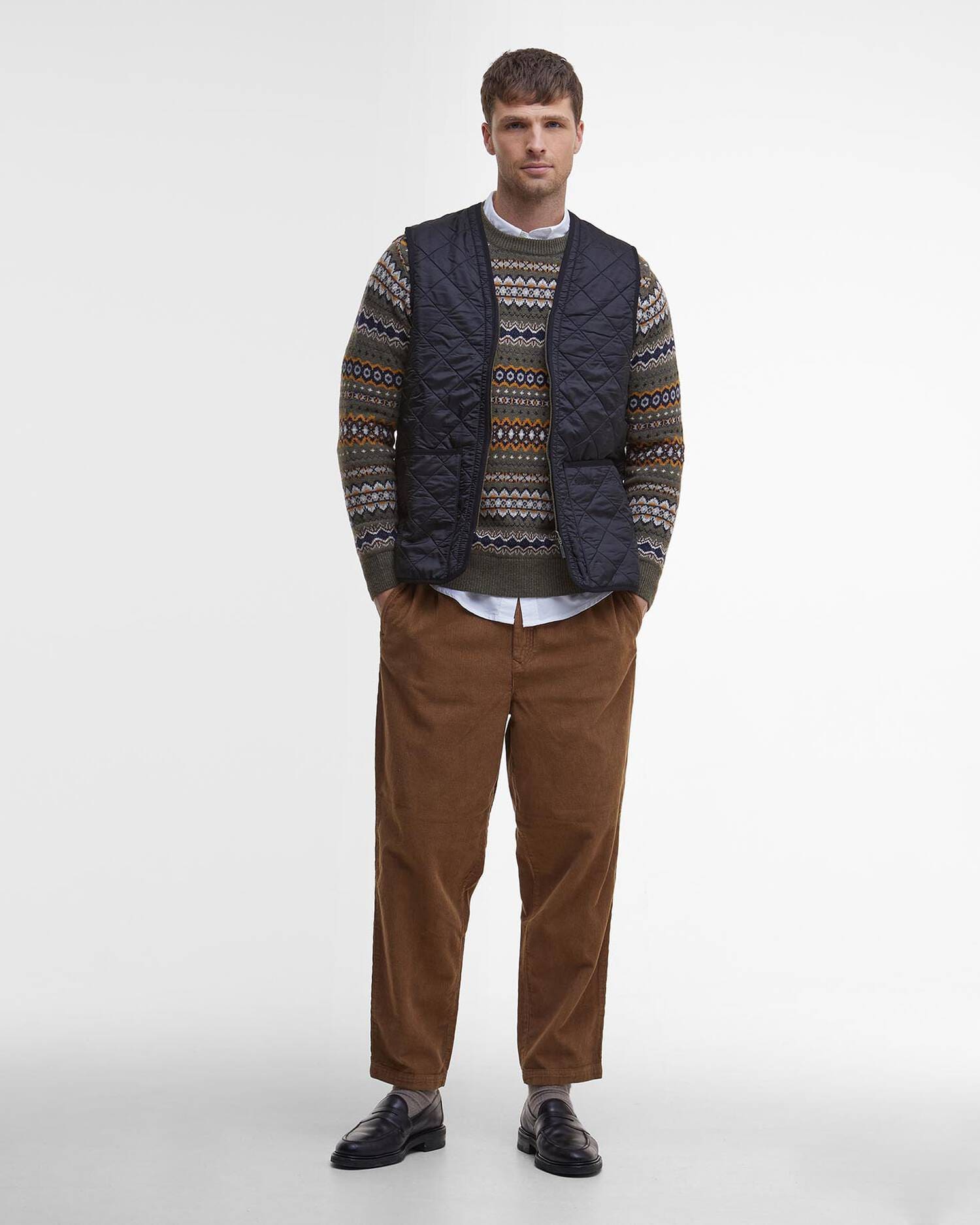 Barbour Vest Polarquilt Zip-In Liner