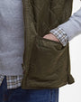 Barbour Vest Polarquilt Zip-In Liner in Olive