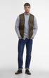 Barbour Vest Polarquilt Zip-In Liner in Olive