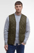 Barbour Vest Polarquilt Zip-In Liner in Olive