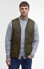 Barbour Vest Polarquilt Zip-In Liner in Olive