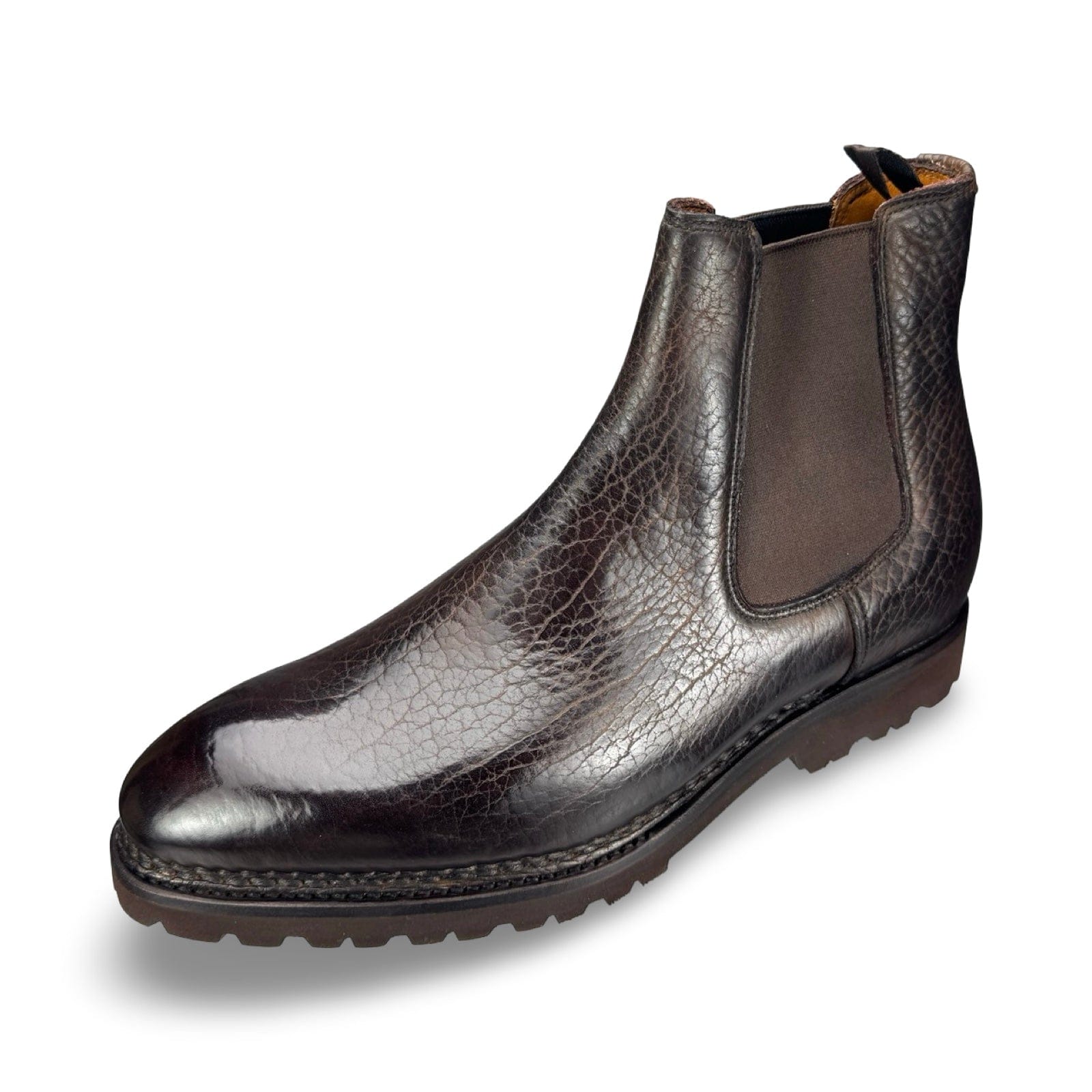 Bontoni Shoes Cavaliere Bison Chelsea Boot
