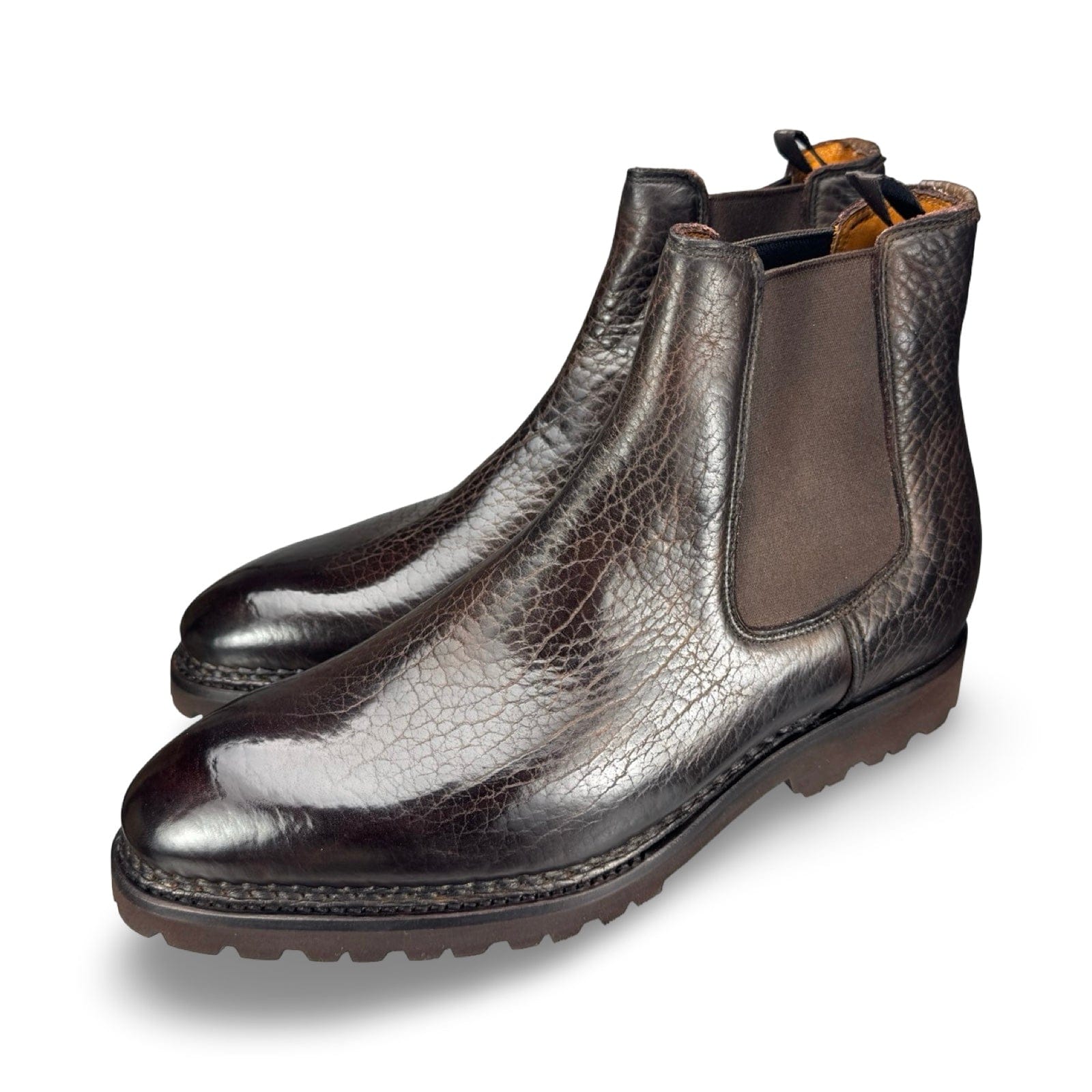 Bontoni Shoes Cavaliere Bison Chelsea Boot