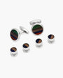 Brackish Cufflinks Captiva Cufflinks and Stud Set
