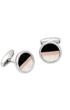 Brackish Cufflinks RHODIUM / OS Crooked Island Cufflinks