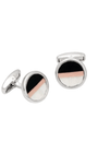 Brackish Cufflinks RHODIUM / OS Crooked Island Cufflinks