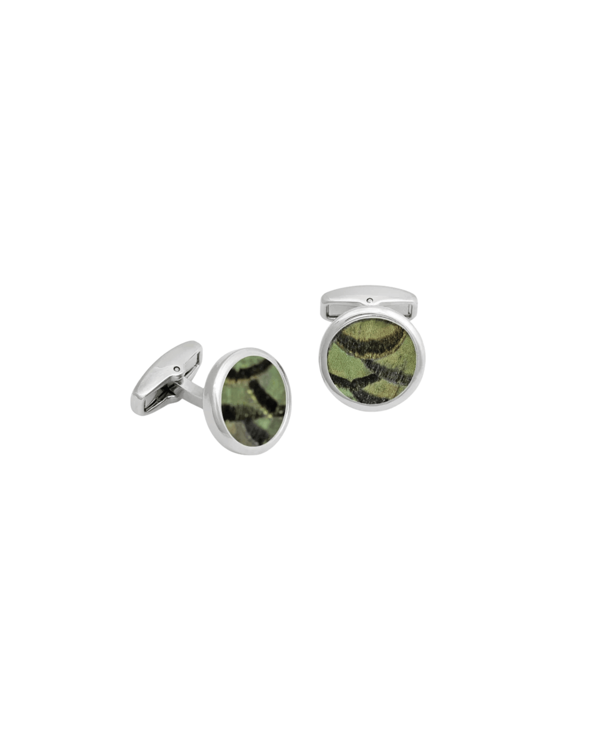 Brackish Cufflinks RHODIUM / OS Dewees Cufflinks