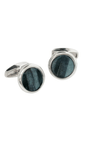 Brackish Cufflinks RHODIUM / OS Sapelo Cufflinks