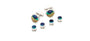 Brackish Formal Accessories Capers Cufflinks & Studs Set