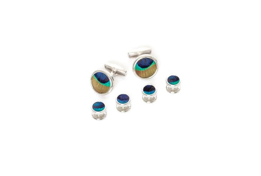 Brackish Formal Accessories Capers Cufflinks & Studs Set