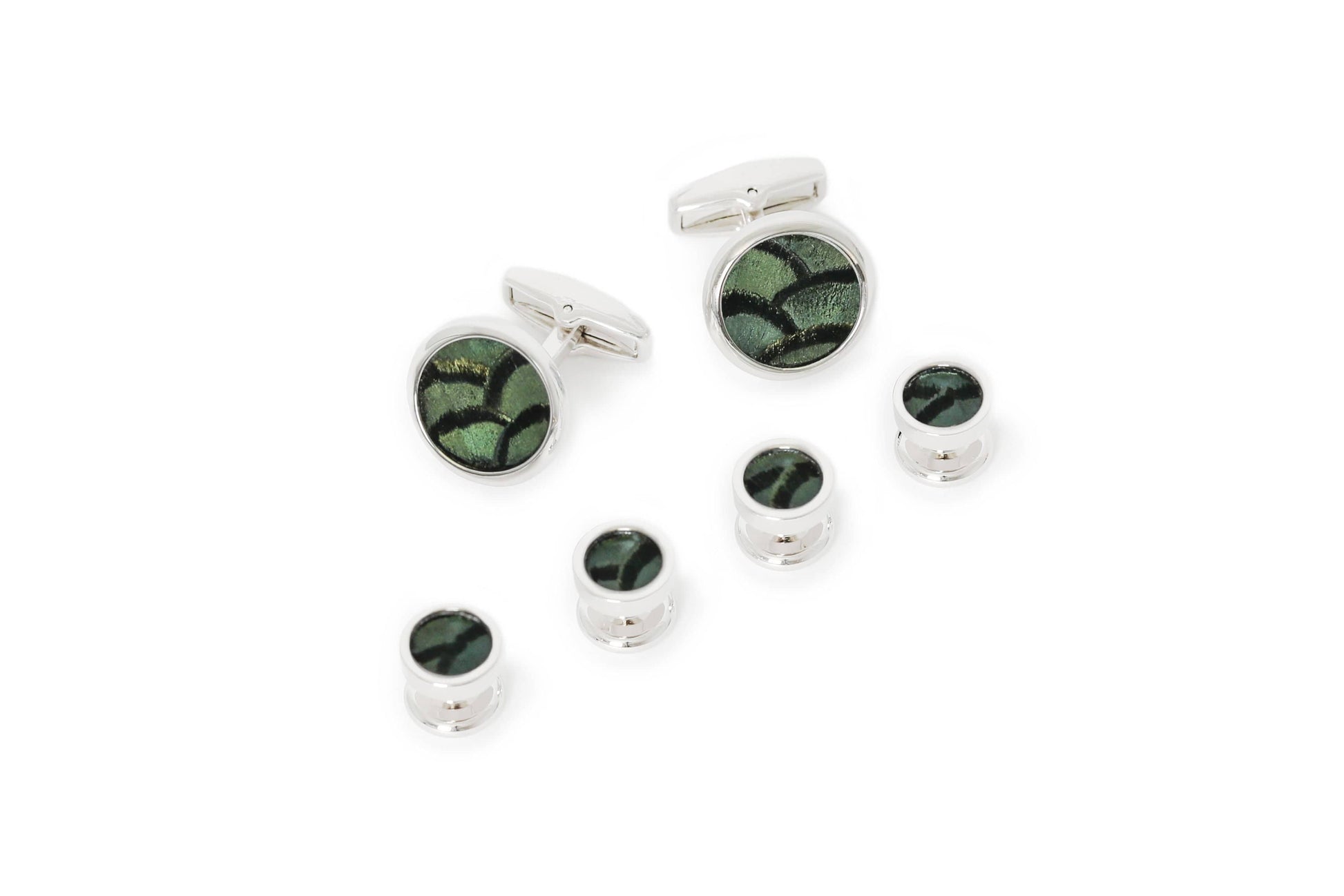 Brackish Formal Accessories Dewees Cufflinks & Studs Set