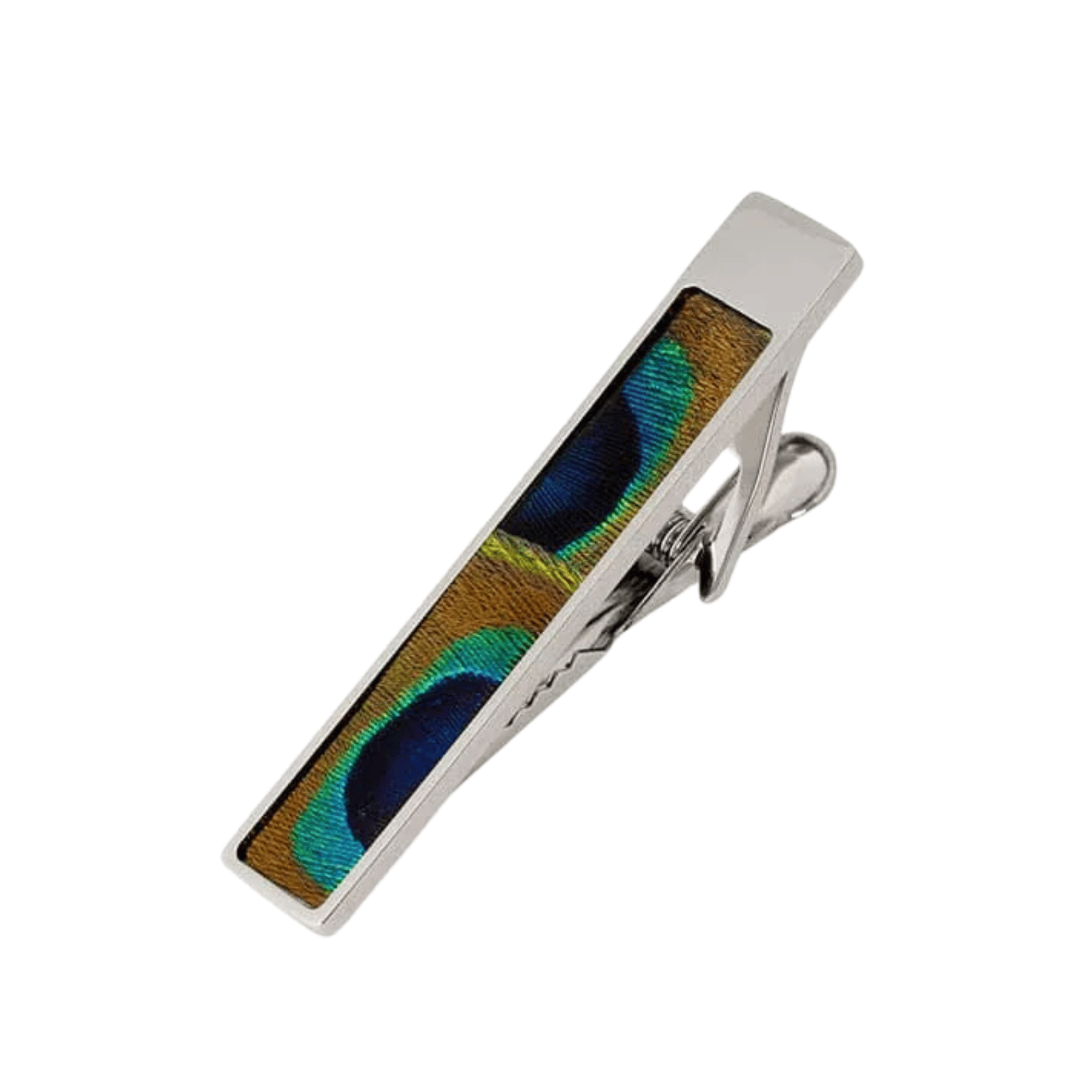 Brackish Lapel Pin PEACOCK / OS Succession Tie Clip Peacock