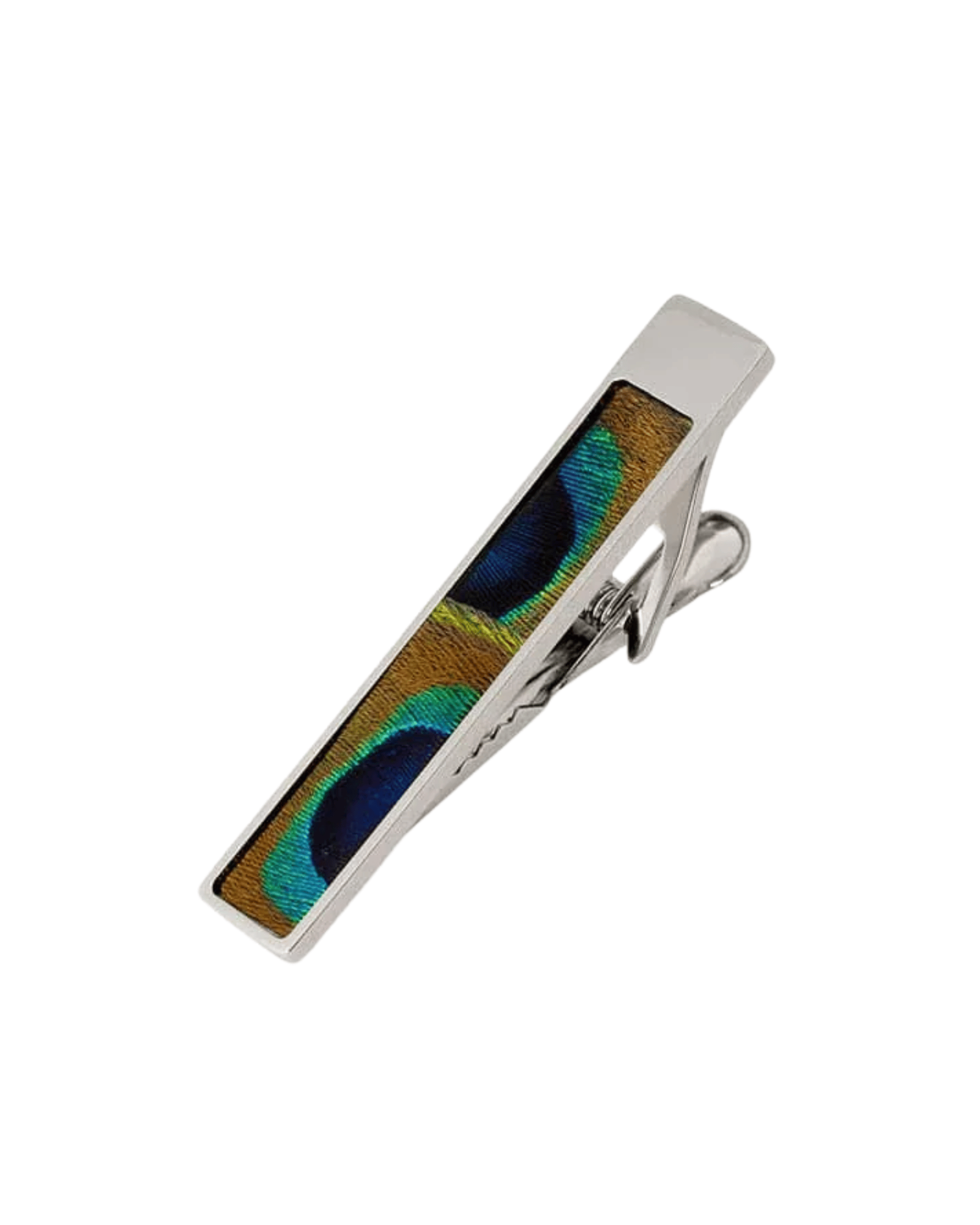 Brackish Lapel Pin PEACOCK / OS Succession Tie Clip Peacock
